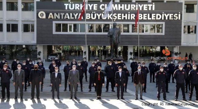 Büyükşehir'de göreve başlayan 100 itfaiye erine eğitim verildi