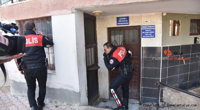 Cinayet şüphelisi cami tuvaletinde yakalandı