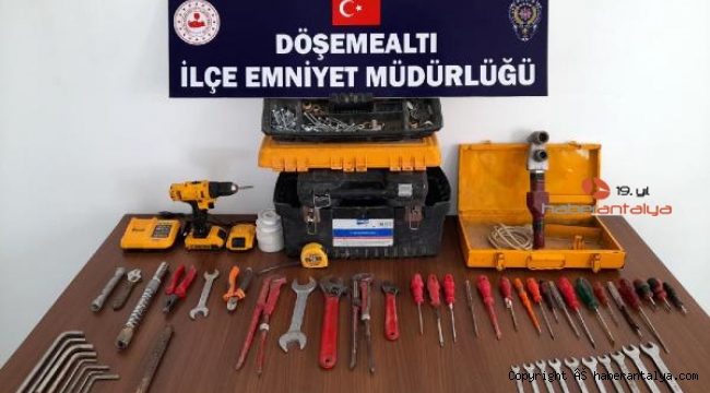 Döşemealtı'nda 2 ayda 27 hırsızlık şüphelisi yakalandı