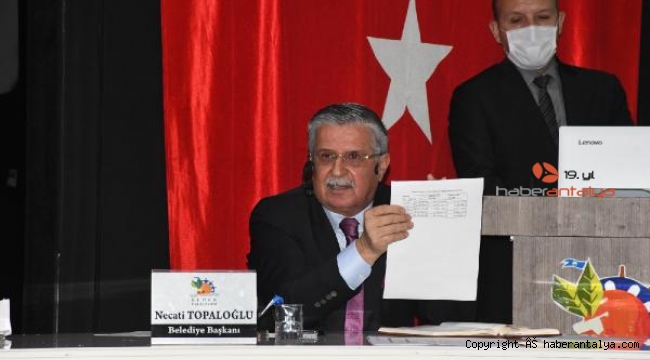 Kemer Belediyesi'nde ocak meclisi