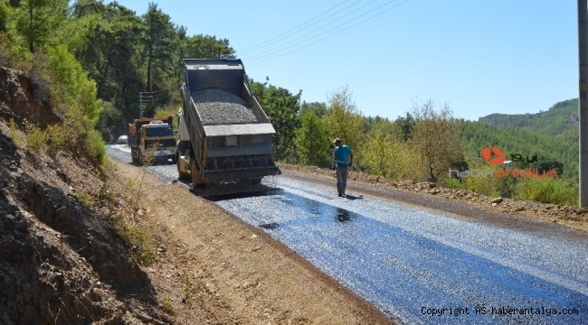 Kırsal alan yollarına 33 milyon harcandı