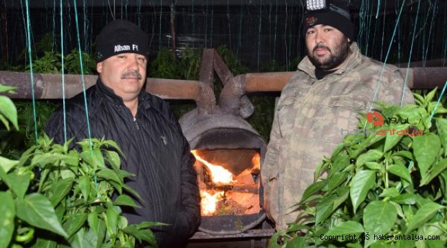 Sera üreticileri don nöbetine başladı