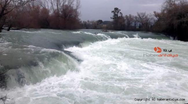 Manavgat Şelalesi gürledi