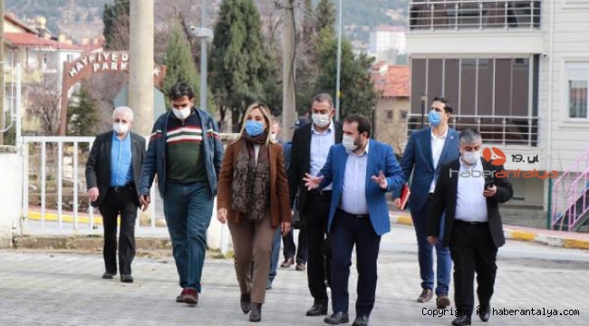 Milletvekili Çokal'dan Akseki'ye ziyaret