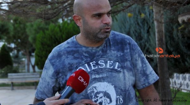 Namaz kılmak için girdiği camide mahsur kaldı 