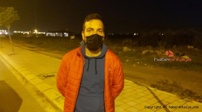 Sokakta kalan gence bu kez ceza uygulanmadı