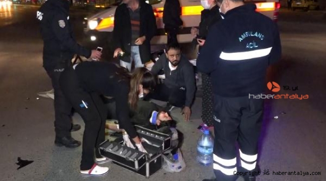 Yaralı adamın ambulans şansı !