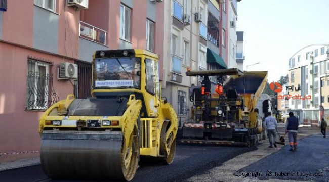 Yüksekalan'da çalışmalar sokak sokak devam ediyor