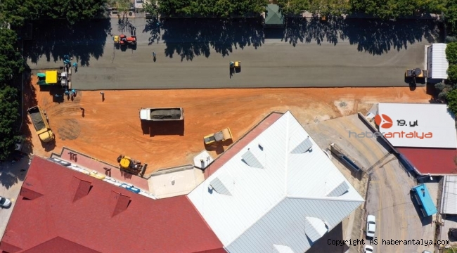 Alanya Belediyesi sıkıştırılmış beton tekniğini ilk kez uyguladı