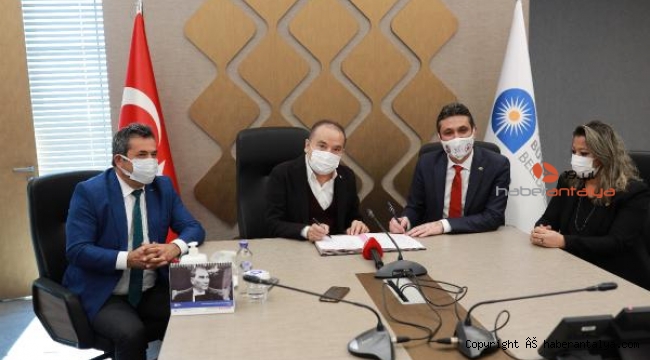 Antalya Büyükşehir Belediyesi'nde sözleşme sevinci !