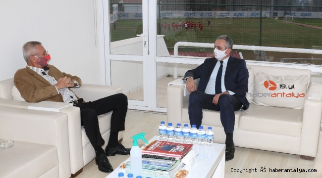 Başkanlardan Antalyaspor'a destek ziyareti