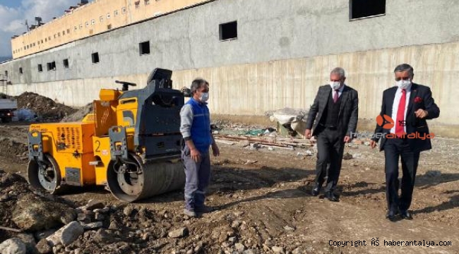 Beton santral tesisi taşınıyor