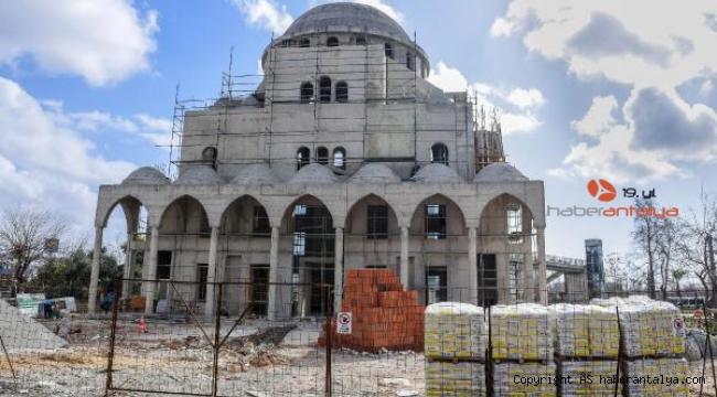 Bu cami Kepez'deki şehirleşmeyi anlatacak