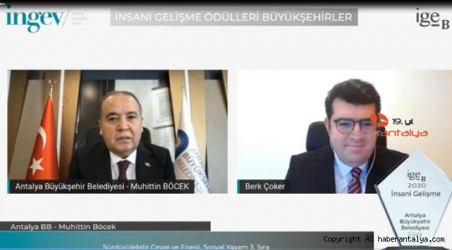 Büyükşehir'e İNGEV'den iki ödül