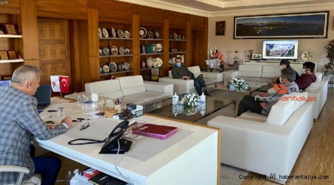 Çıralı Deniz Kaplumbağaları Kooperatifi'nden belediyeye ziyaret