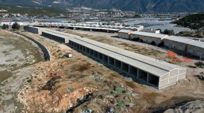 Demre Sanayi Sitesi'nde yeniden hareketlilik başladı 
