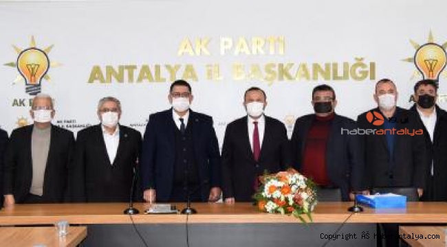 Esnaftan AK Parti İl Başkanı'na ziyaret