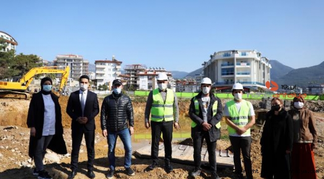 Gündüz Bakım Evi için ilk kazma vuruldu
