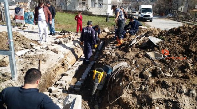 İbradı'da 20 yıllık sorun çözüldü