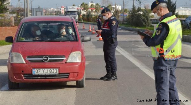 Jandarmadan trafik denetimi