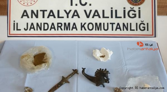 Jandarmadan uyuşturucu ve tarihi eser operasyonu