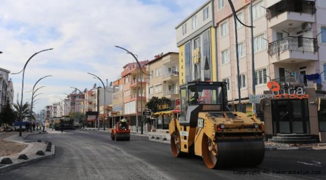 Kafeler Caddesi'ndeki çalışmalar sürüyor