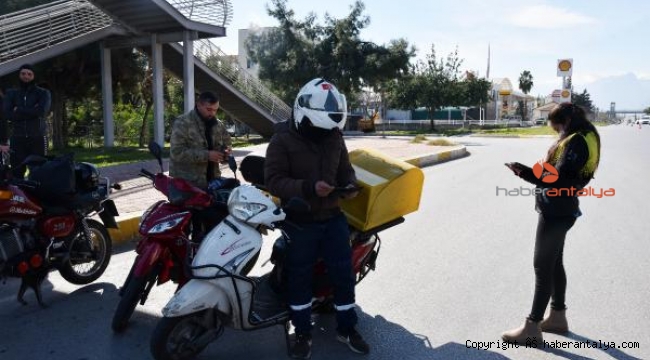 Kısıtlamayı ihlal eden sürücülere ceza