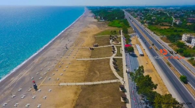 Kızılot Halk Plajı, 10 yıllığına yeniden Manavgat Belediyesi'nin