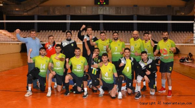 Korkuteli Belediyespor'un zirve yarışı