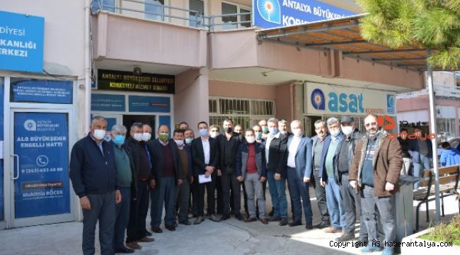 Korkutelili muhtarlardan ASAT'a dilekçe