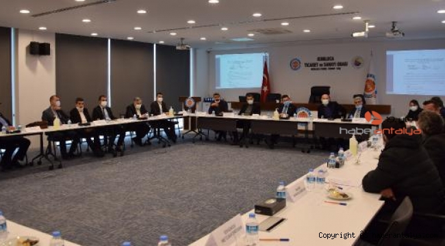 Kumluca'da tarım sektörü toplantısı