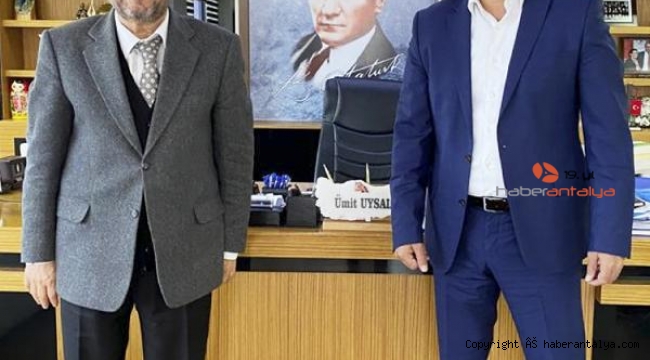 Müftü Artan'dan Başkan Uysal'a veda ziyareti