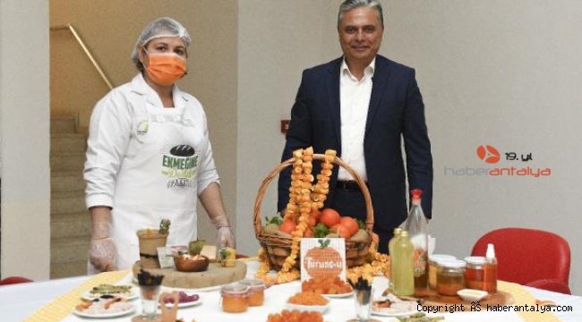 Muratpaşa, 20 farklı ürün elde edilen turuncu markalaştırıyor