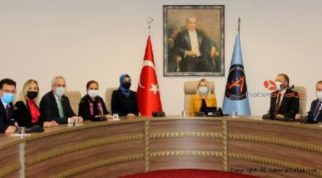Rektör Özkan'a AK Parti heyetinden ziyaret