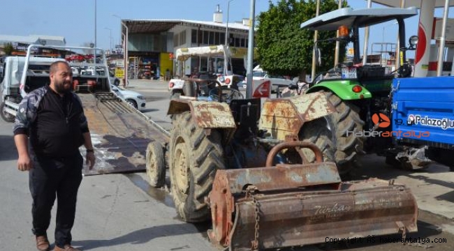 Sürücüsüz traktör 3 araca çarptı, 3 kişi de ölümden döndü 
