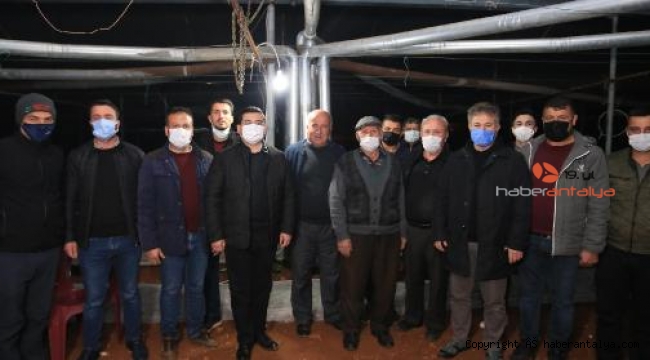 Tütüncü'den, Gaziler'e gece yarısı müjdesi