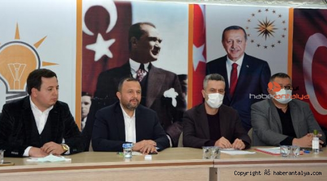 AK Parti İl Başkanı Taş, Korkuteli'de