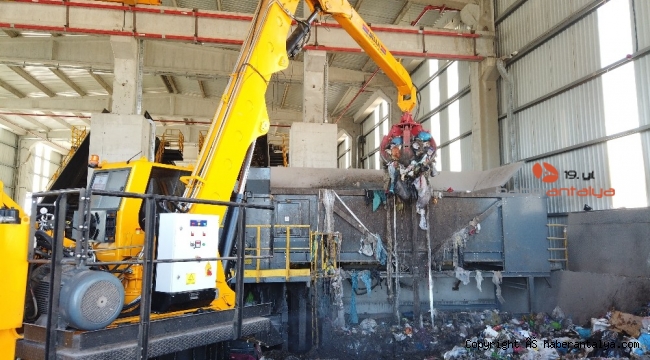 Alanya'nın çöpü enerjiye dönüşüyor