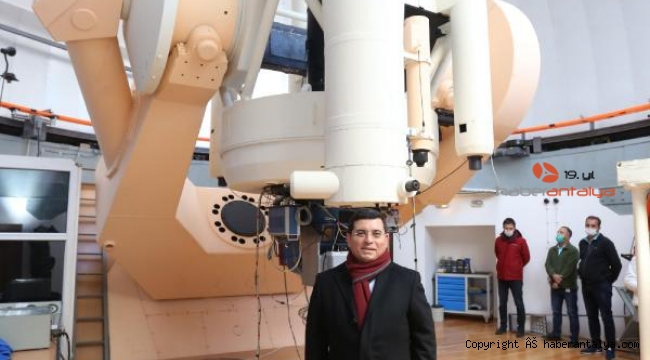 Antalya Bilim Merkezi'ne, astronomi merkezi