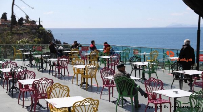 Antalyalılara müjde, Tophane Çay Bahçesi açıldı