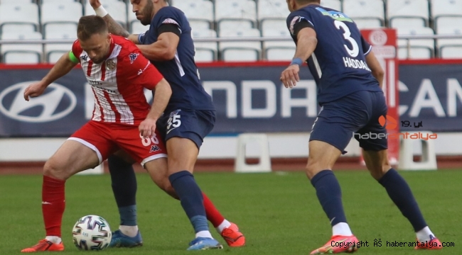 Antalyaspor, 2021'de yenilgi yüzü görmedi !