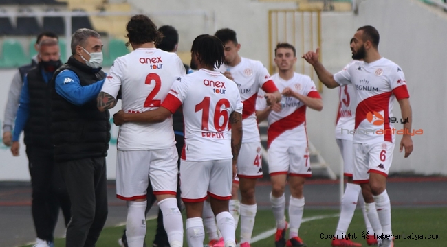 Antalyaspor'da hedef beraberlik serisini galibiyetle sonlandırmak