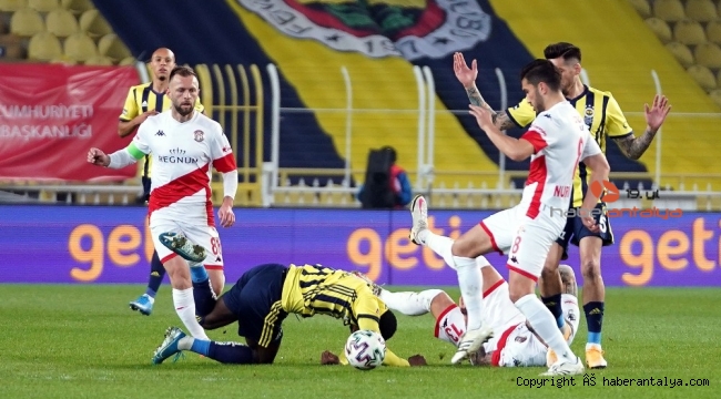 Antalyaspor ligde 1-1 ilerliyor!