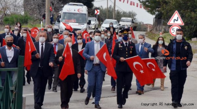Atatürk'ün Serik'e gelişi kutlandı