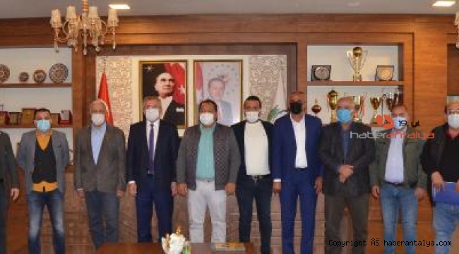 Başkan adayı Aksu'dan Aputkan'a ziyaret