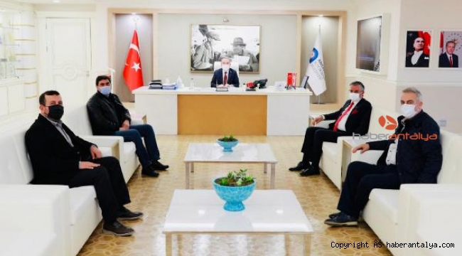 Başkan Topaloğlu, Antalya Büyükşehir Belediyesinde