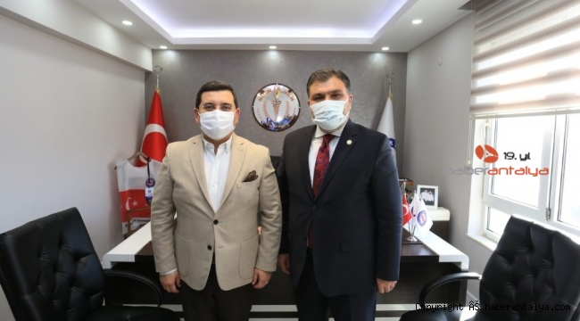 Başkan Tütüncü'den Sağlık-Sen'e taziye ziyareti