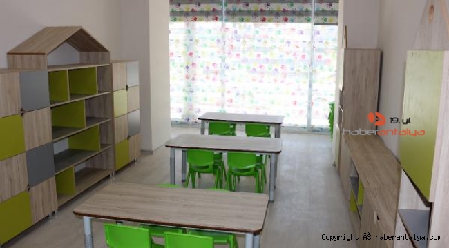 Büyükşehir Serik'e kreş ve gündüz bakımevi açıyor
