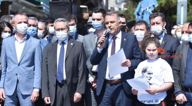 CHP Antalya'dan 'Andımız' tepkisi