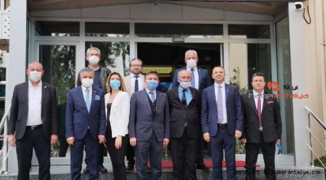 DEVA Partisi'nden Topaloğlu'na ziyaret